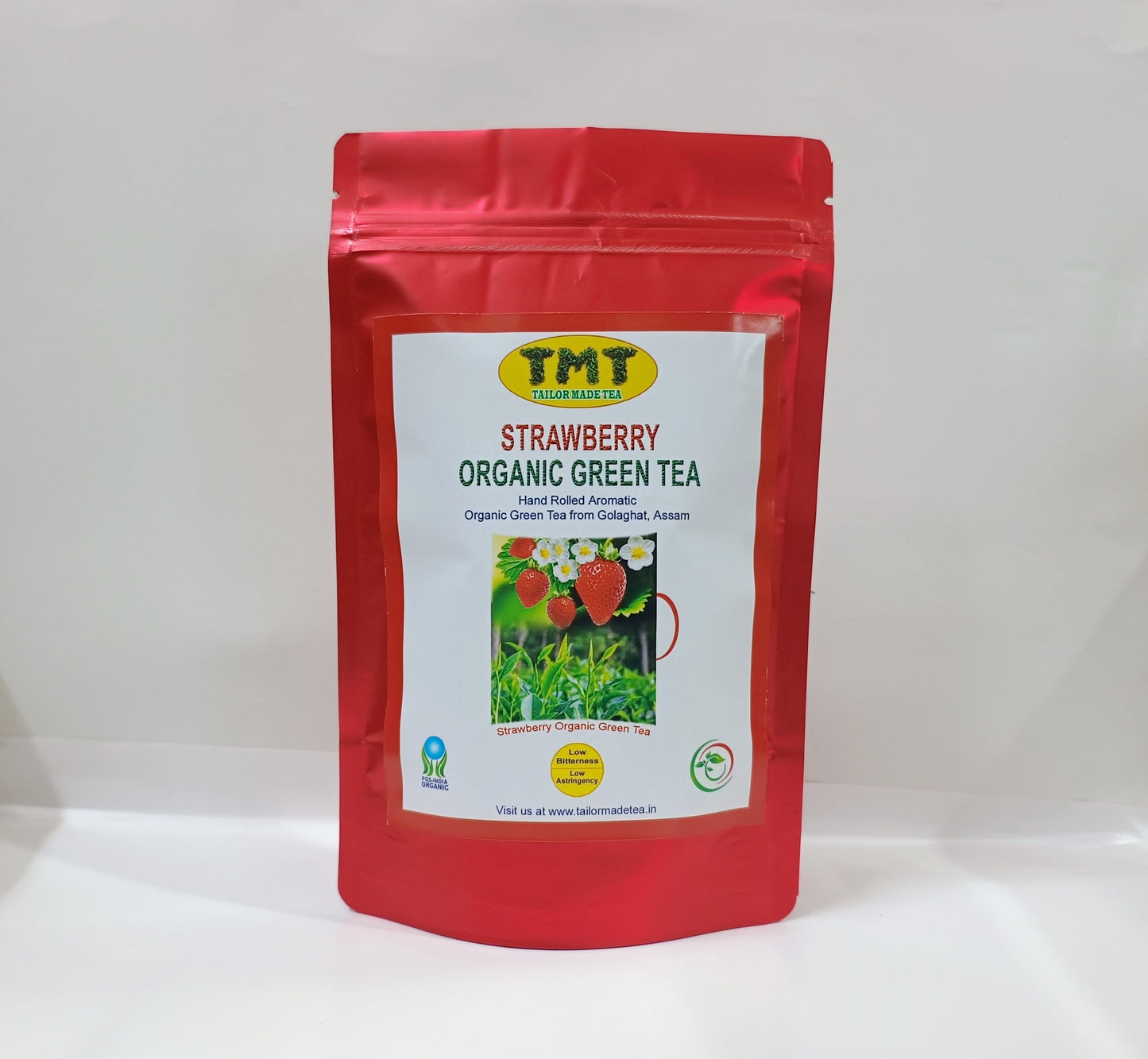 STRAWBERRY ORGANIC GREEN TEA