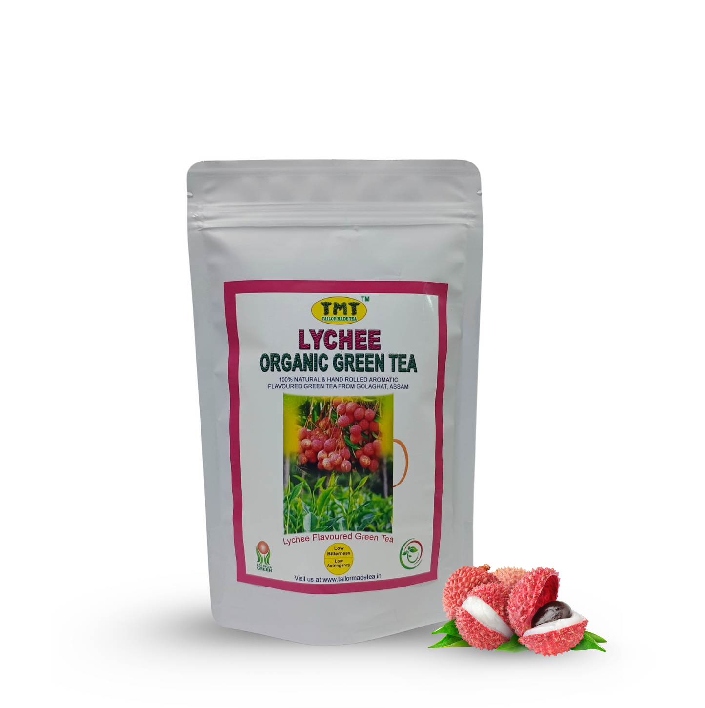 LYCHEE ORGANIC GREEN TEA