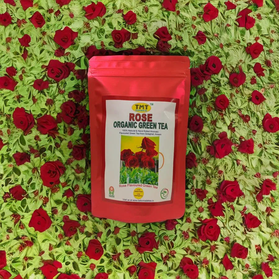 Rose Organic Green Tea