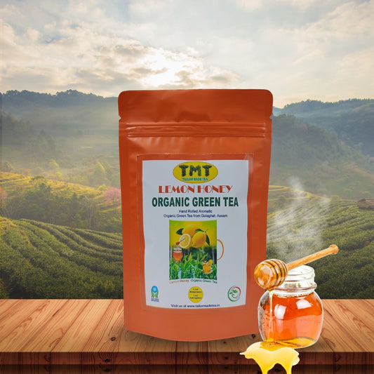 LEMON HONEY ORGANIC GREEN TEA