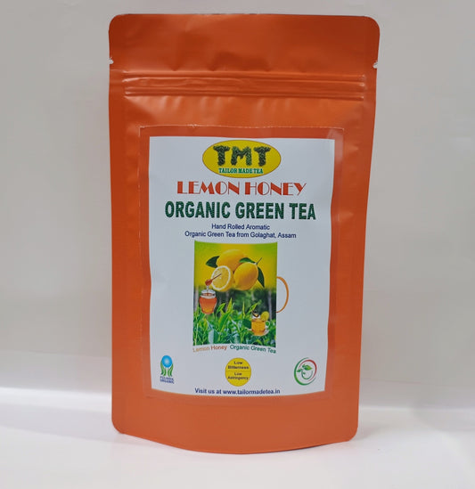 LEMON HONEY ORGANIC GREEN TEA