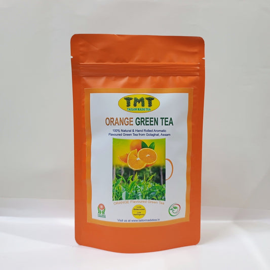 ORANGE ORGANIC GRREN TEA