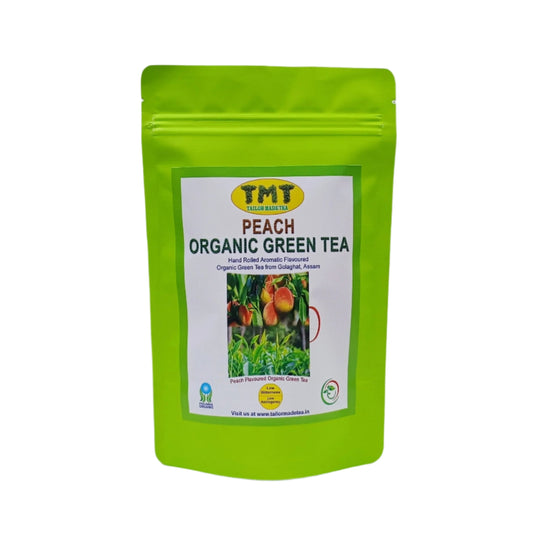 PEACH ORGANIC GREEN TEA