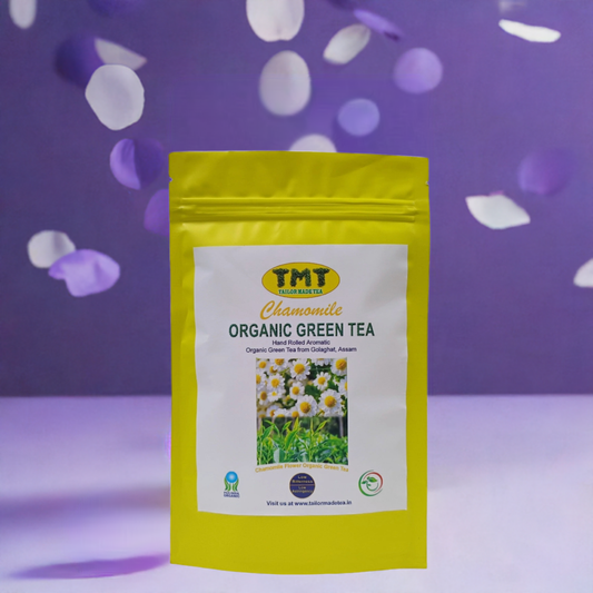 CHAMOMILE ORGANIC GREEN TEA